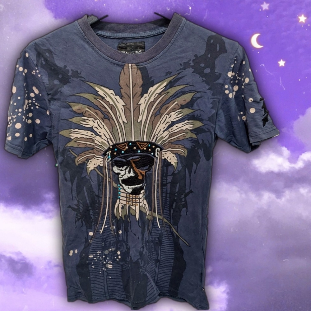 Vintage Y2k Kaalu Psychedelic Shirt